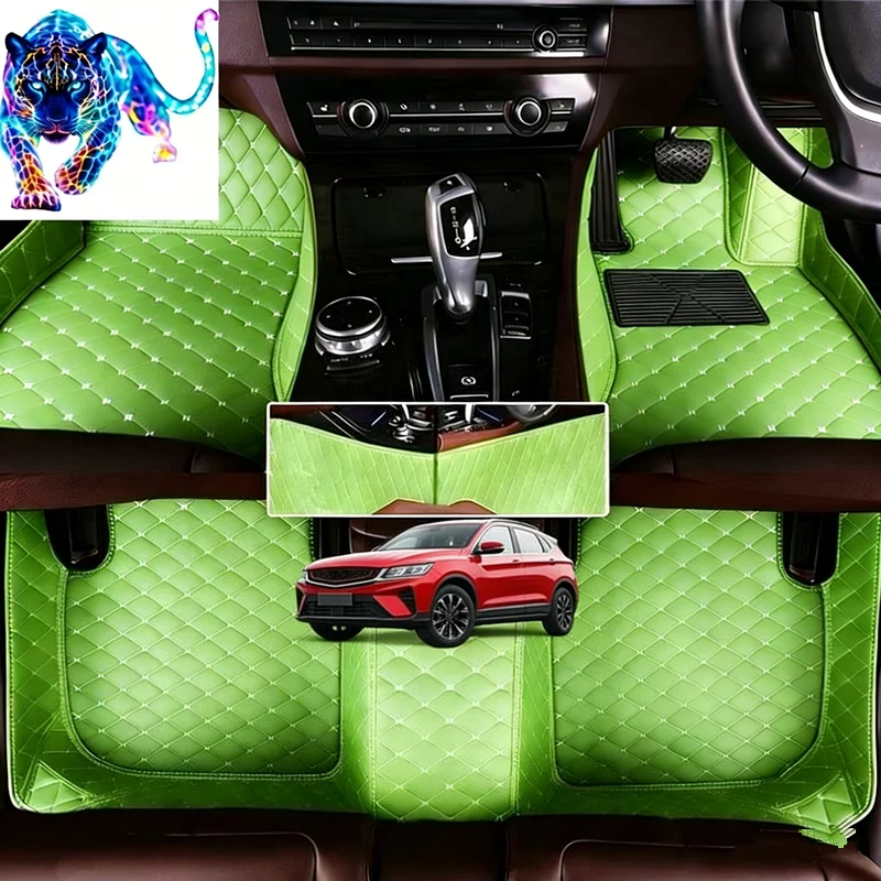 

Custom For Geely Binyue / Coolray PRO/COOL/L/EV Car Floor Mats Waterproof Car Accessories Carpets Covers Left /Right Hand Drive
