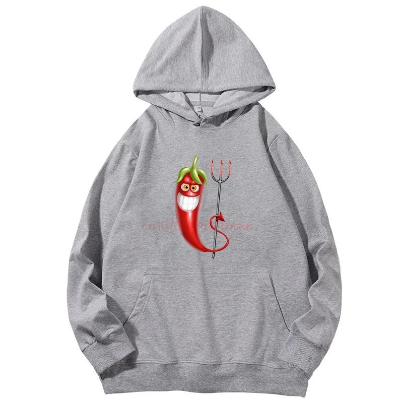 

Funny Sayur Cabai Graphic Hooded Sweatshirts Spring Autumn Cotton Suitable For All Ages Streetwear Hoodies Men's Sportswear