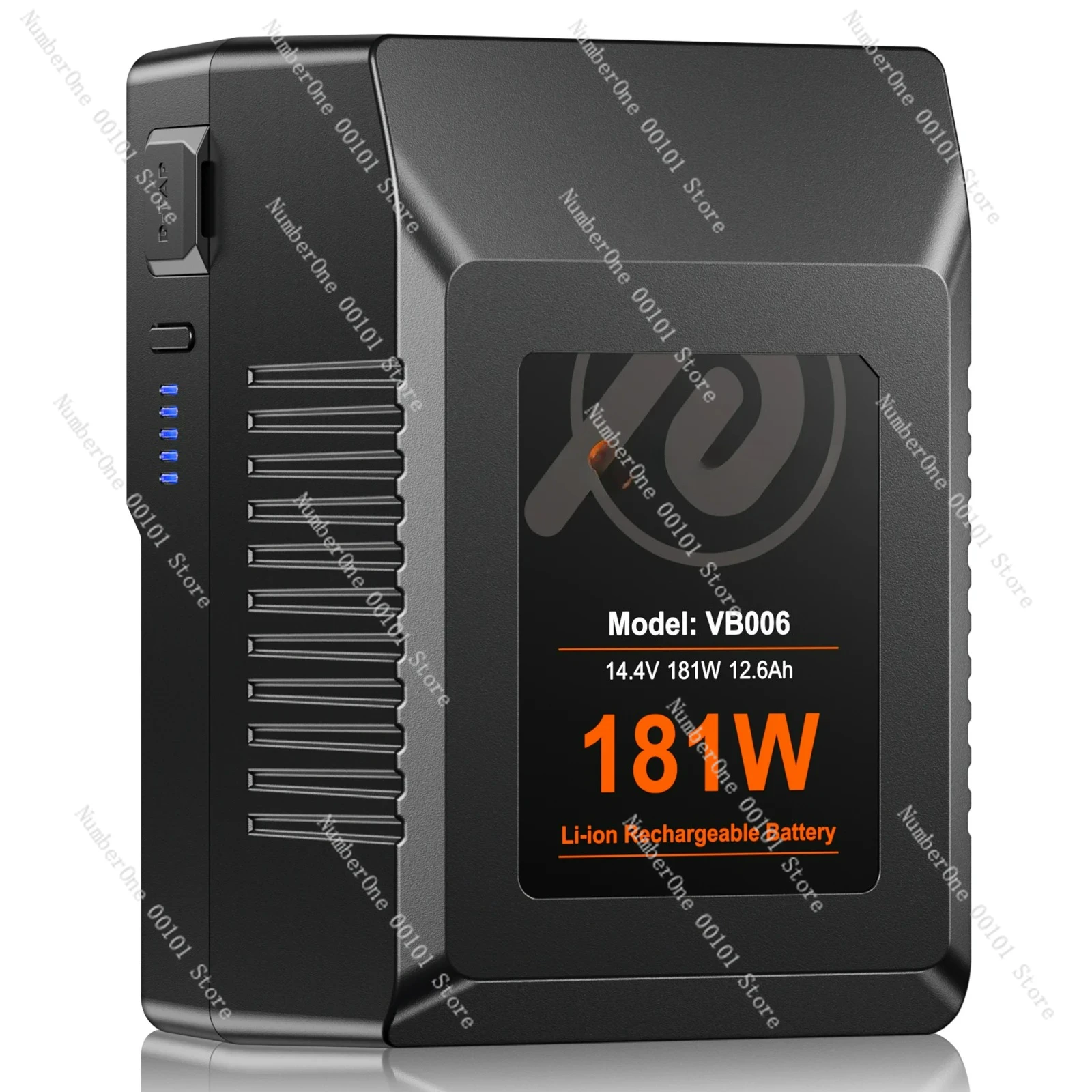 Powerextra V Mount V Lock 14,4 В 181 Вт Портативная USB-сменная перезаряжаемая литиевая батарея для цифровой камеры, совместимая с Canon