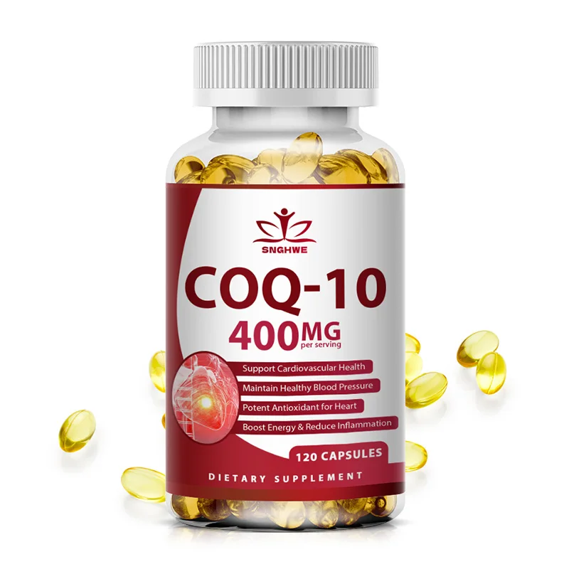 120 Stück Coenzym Q10 Kapseln liefert Energie Vitamine Bio lebensmittel Bio Ultra High Absorption Coq10