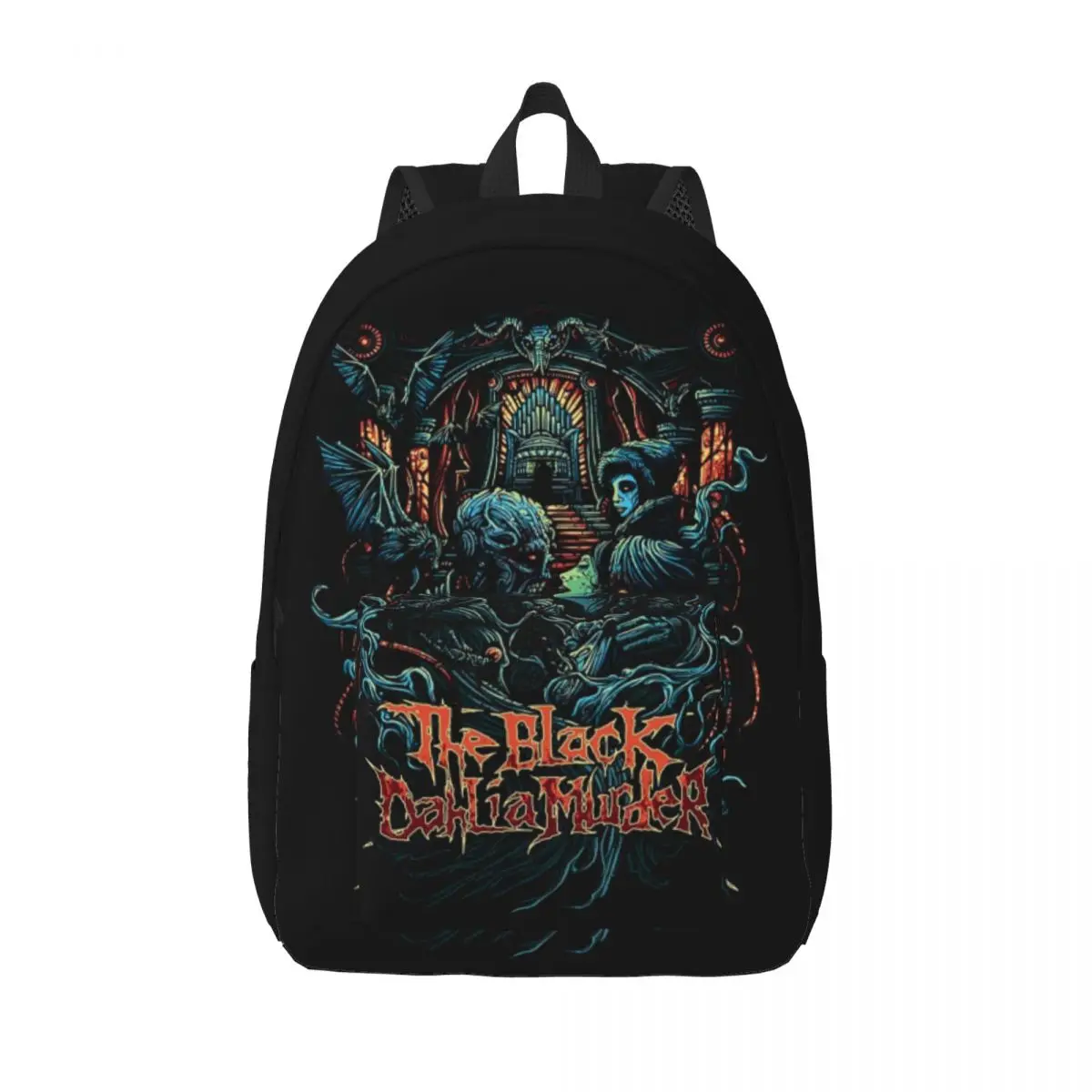 

The Black Dahlia Murder Backpack Singer Boy Polyester Travel Backpacks Big Casual School Bags Rucksack