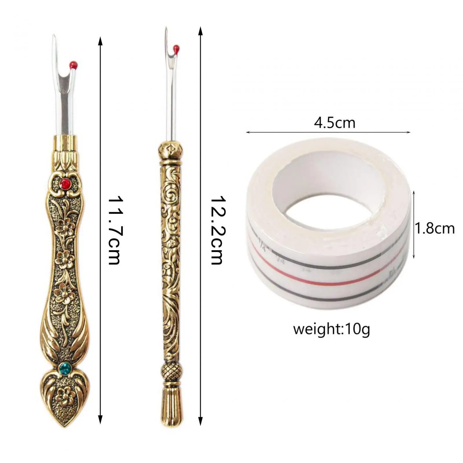 Seam Ripper and Tape Set Diagonal Seam Tape for Sewing Enthusiast Mother