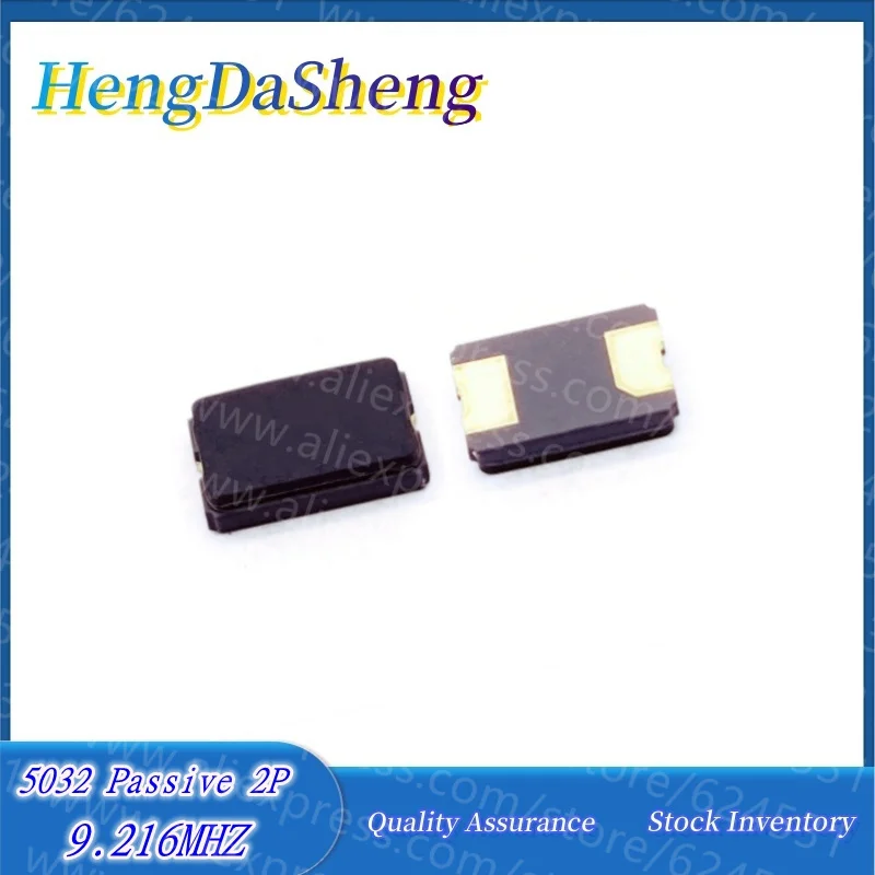 10Pcs/Lot Passive Crystal Oscillator 5032 9.216MHZ 9.216M Patch 2p Resonator 5.0*3.2mm