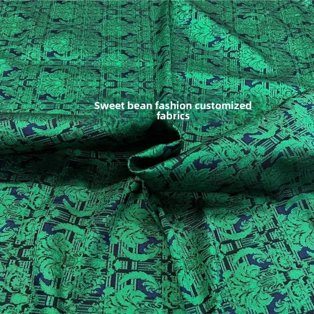 

Китайская жаккардовая парчовая ткань с цветочным принтом для платья Джек, ткань для одежды, ткань для шитья своими руками, материал по метрам