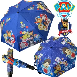 Paw Patrol Chase Manual Umbrellas Cartoon Cute Folding Travel Children Rain Sun Umbrella Fashion Portable Windproof Umbrellas