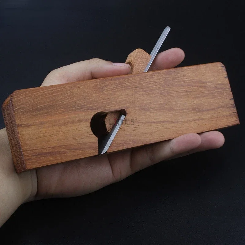 Imagem -05 - Único Fio Puxar Woodworking Plaina Faça Você Mesmo Decoração de Madeira Manual Ndonesian Rosewood Plainas de Alto Carbono 160 mm 200 mm 245 mm
