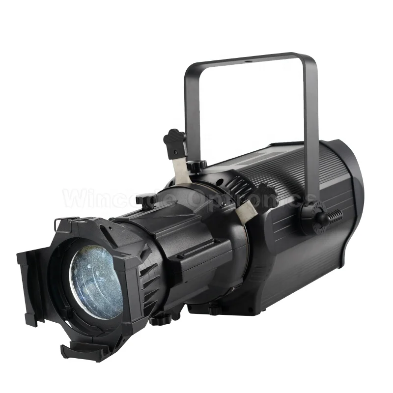 Lights 200W 300W WW/CW/Bi-color/RGBW 4 in 1  LED Ellipsoidal LEKO Profile Spotlight for Church Theatre
