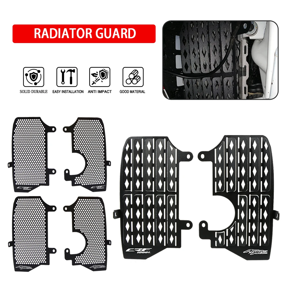 

For Honda CRF1000L Africa Twin/ ADV Sports 2016-2019 2018 2017 NEW Motorcycle Accessories Radiator Grille Guard Cover Protector