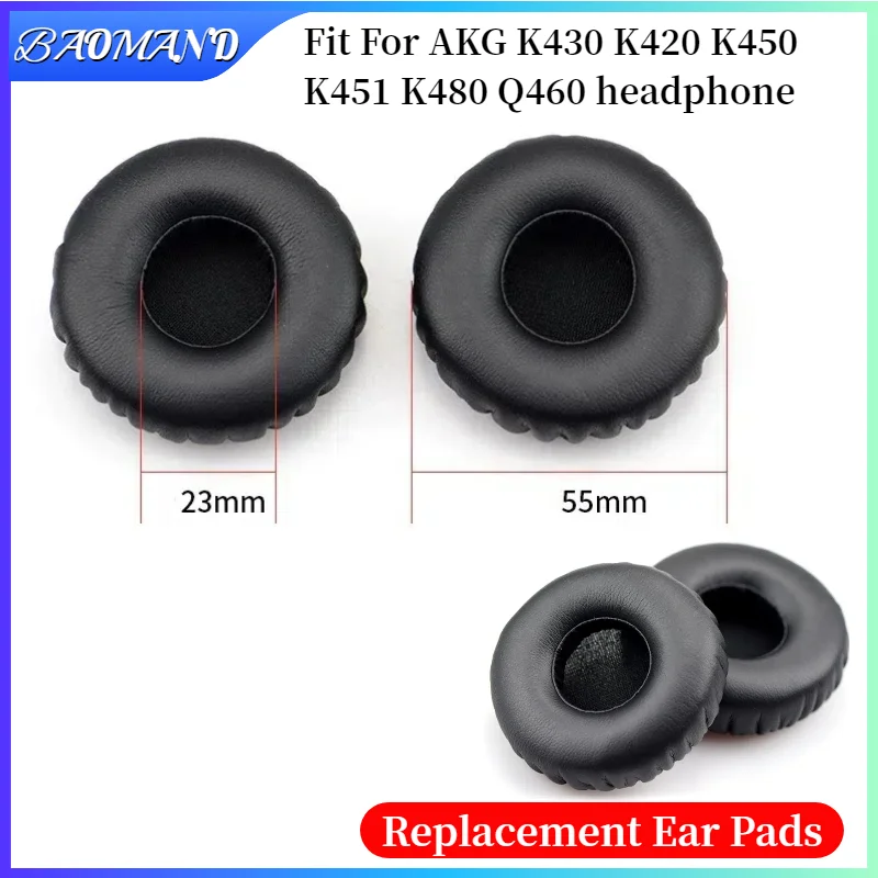 

Replacement Earpads Cushion For AKG K430 K420 K450 K451 K480 Q460 Headphones Memory Sponge Sleeves Cover Case Repair Parts