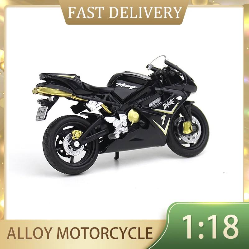 

1:18 Racing Motorcycle Mini Model Alloy Diecast Street Cross-Country Motorcycle Simulation Children Gifts