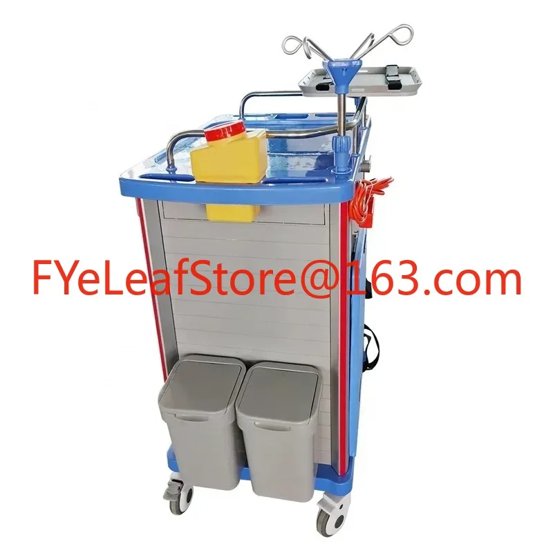 Medizinischer Notfallwagen aus ABS