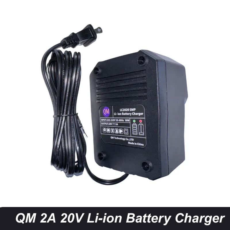 DELIXI DCA QM 18V (20V MAX) Pengisi Daya Baterai Lithium-Ion 1 Jam Pengisian Cepat dengan FFCL2020 (Tidak Termasuk) Steker UE Steker AS