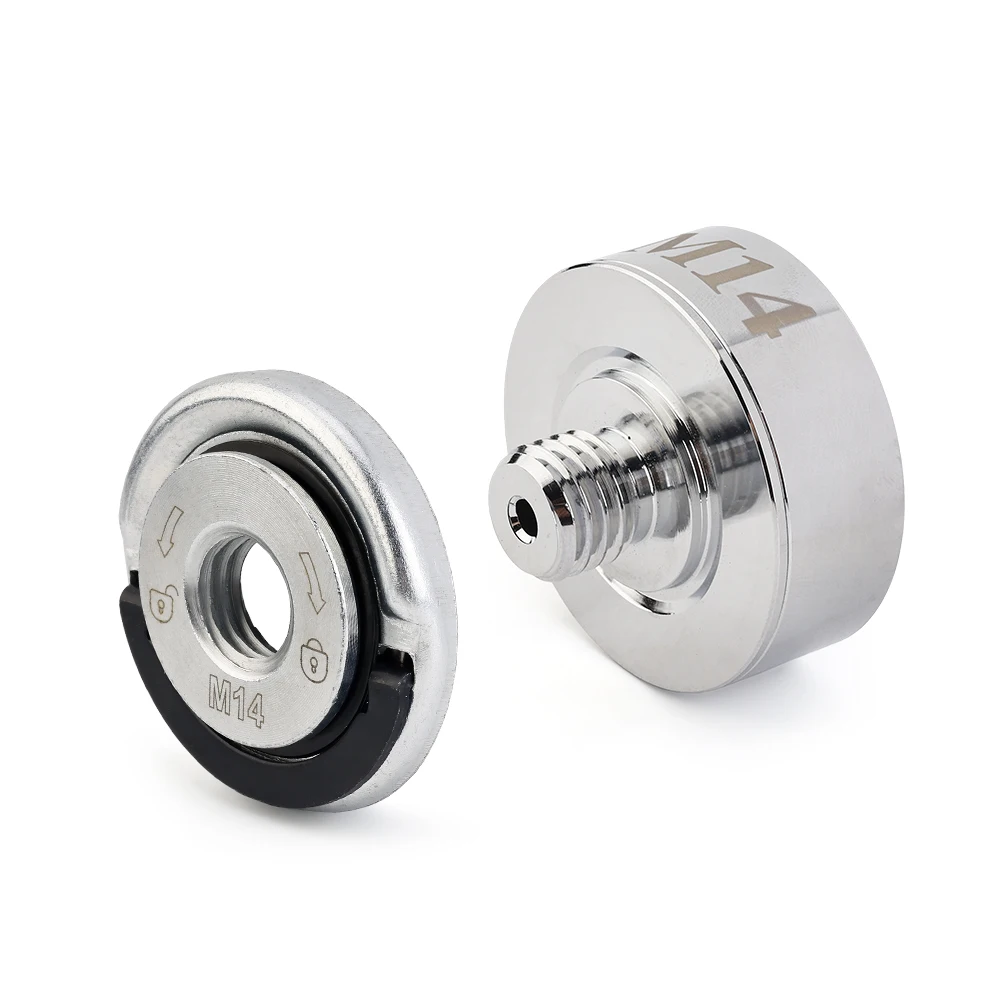 Solidure Angle Grinder Flange Nuts, Release Flange Nut Self-Locking Pressing Plate for Replacement/Fixing Cutting Discs