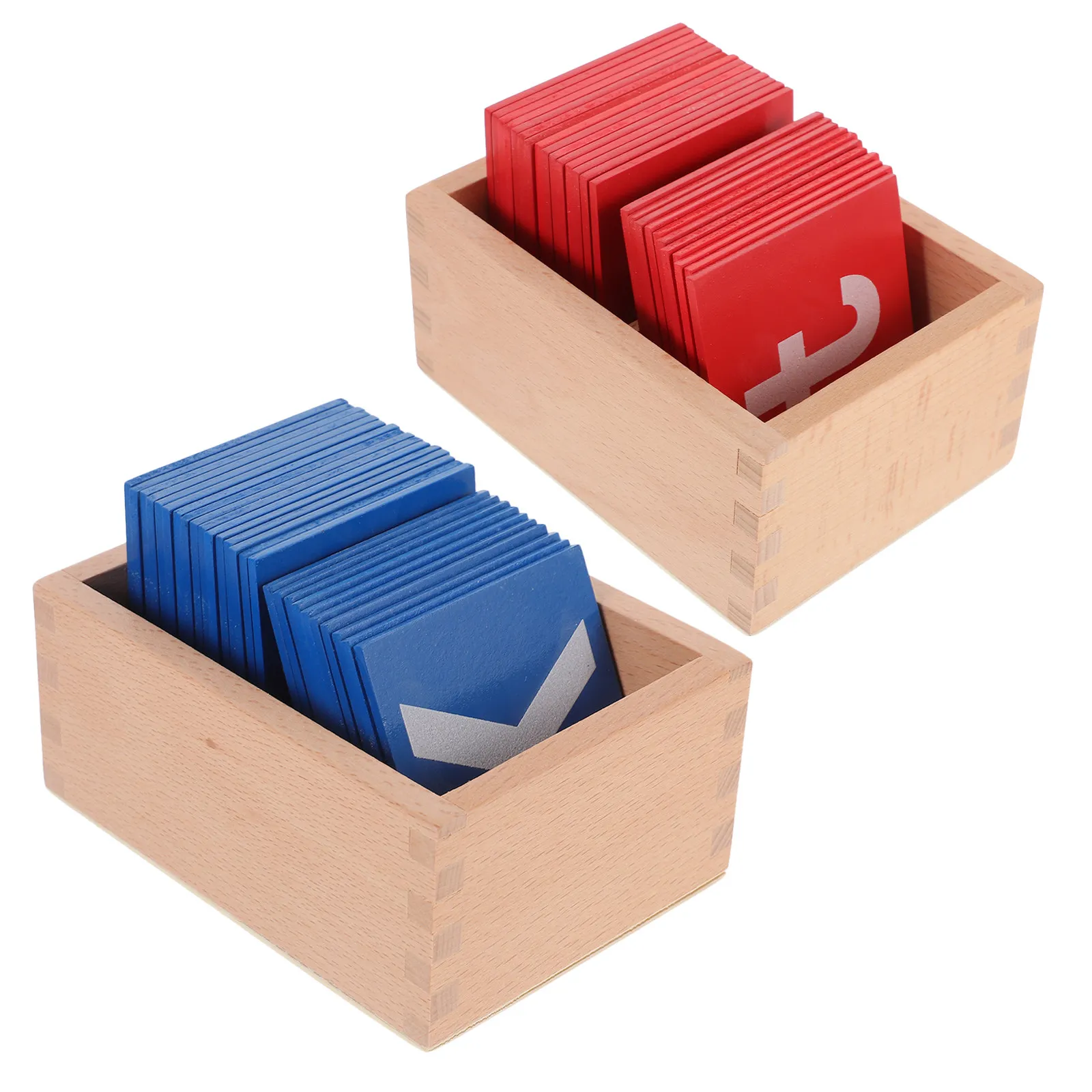 

1Set Wooden Alphabet Blocks Sandpaper Letters Early Education Learning Cards Sensory Development Cognitive Fine Motor Skills