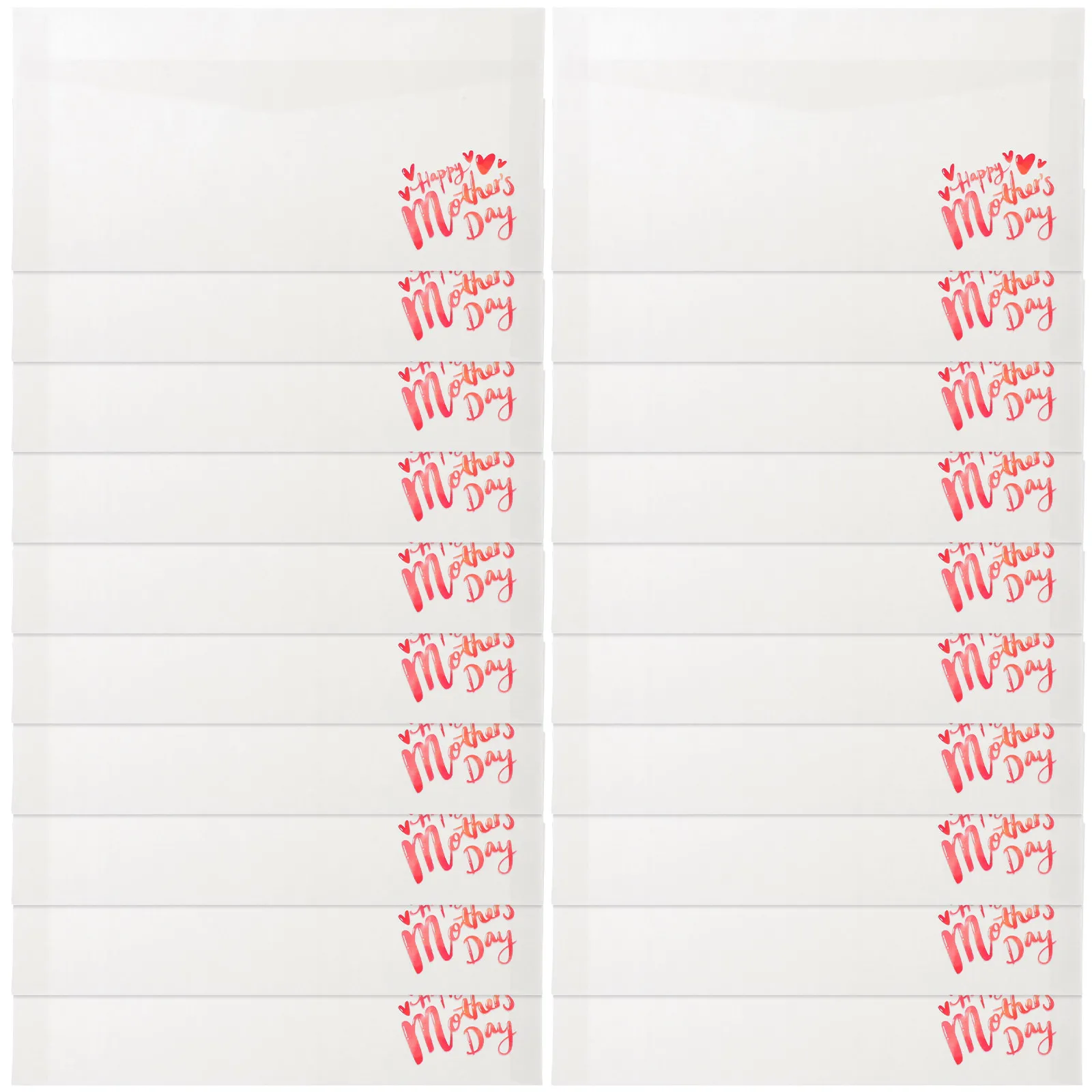 

30 шт. разноцветных конвертов для поздравительных открыток ко Дню матери, декоративные подарочные конверты ко Дню матери для мамы на день рождения