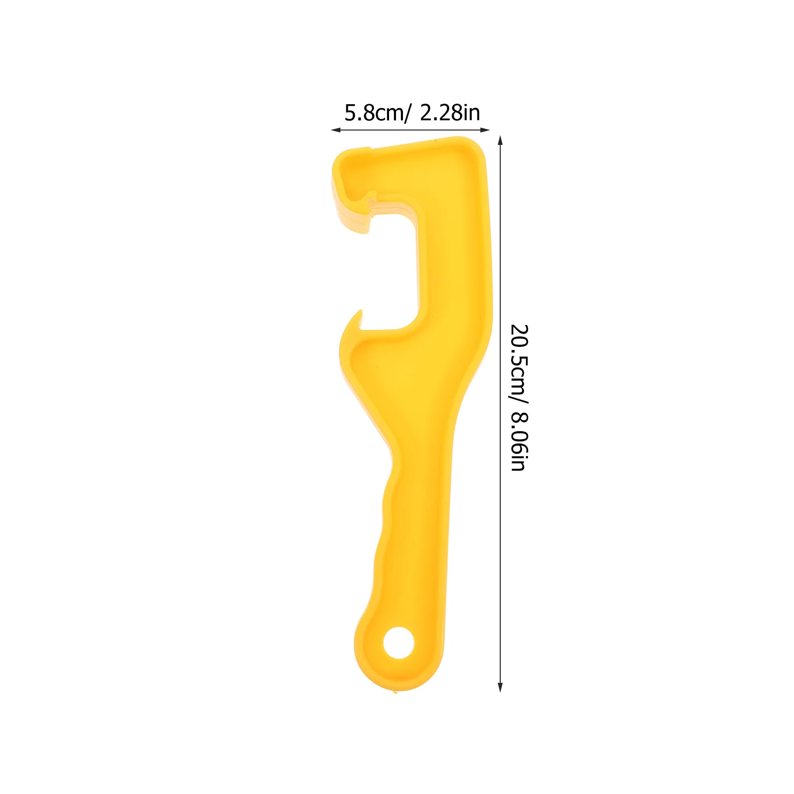 Cap Opener Wrench Bottle Openers Can Top Remover Tool Yellow Multi-function Bucket