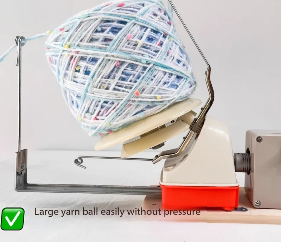 Yarn Twister and Winding Machine for Home Use Silent Electric Winding Tool