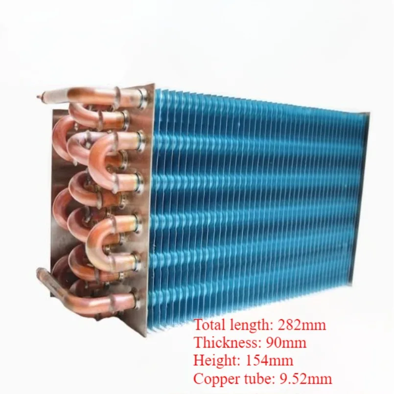 

282x90x154mm Experimental Box Refrigerator Refrigeration Evaporator Small Freezer Condenser Cooler Copper Tube