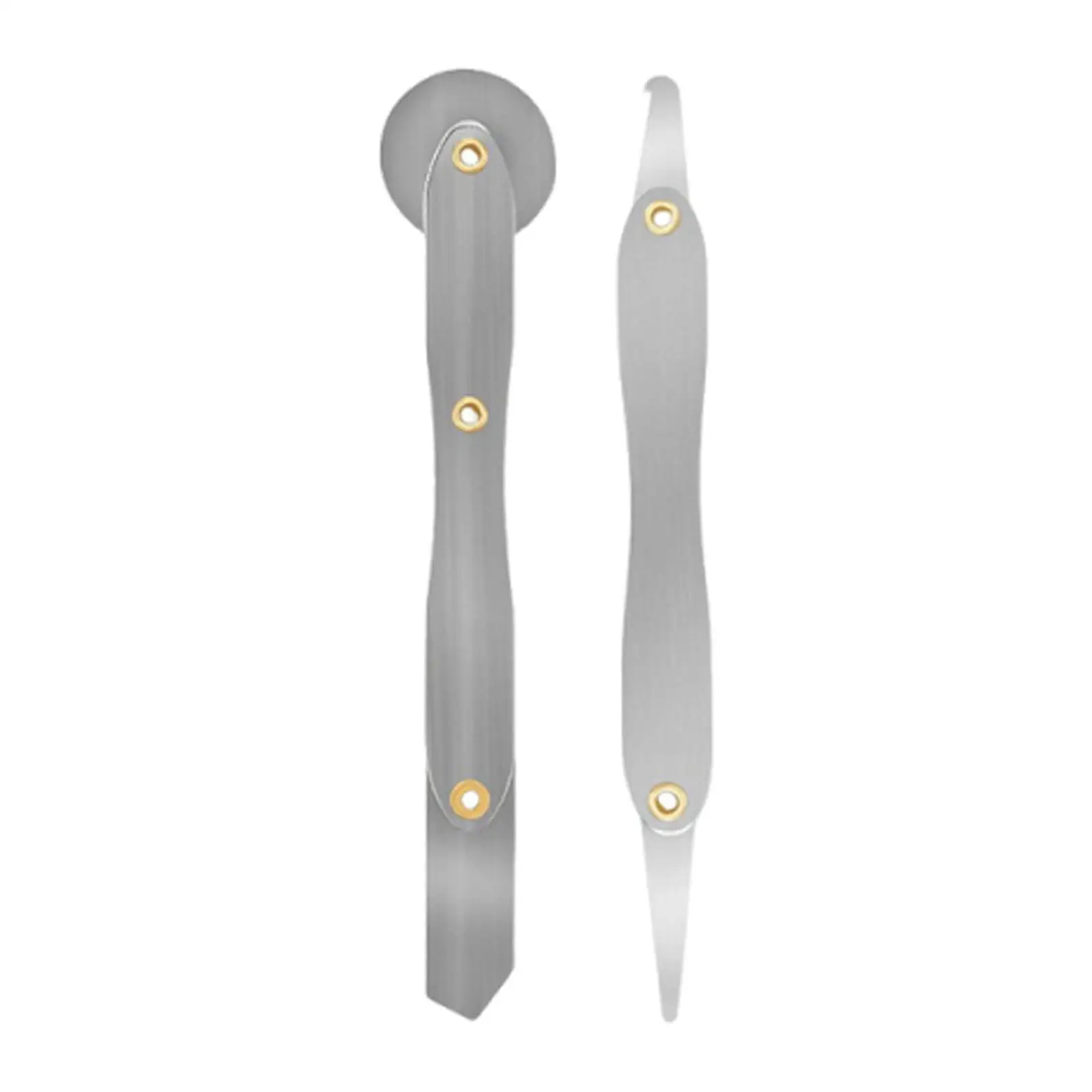 2x Mobile Phone Repair Opener Tool Silver Disassembly Phone Screen Separator