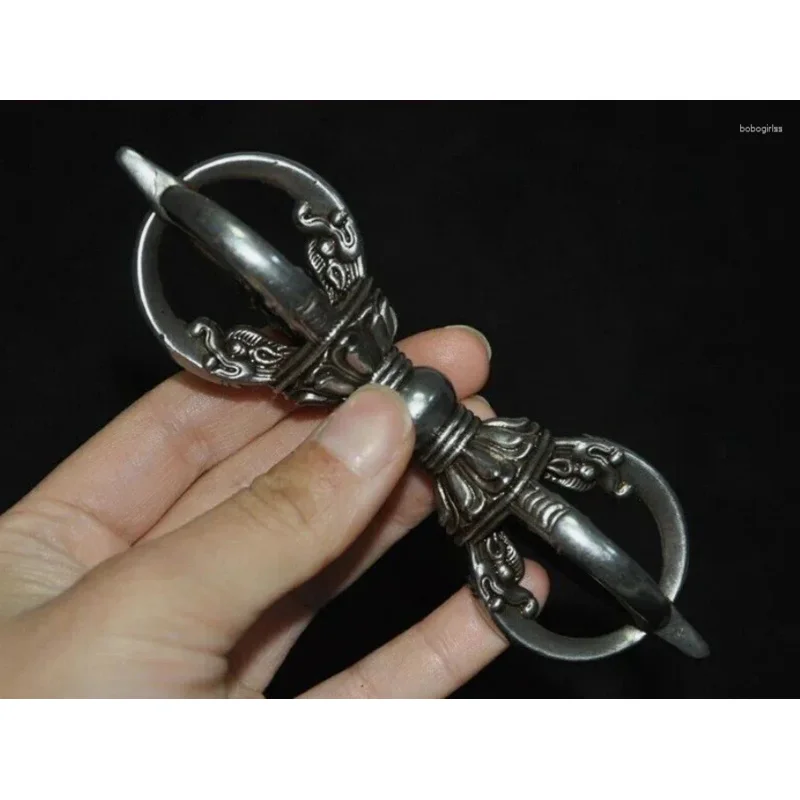 

Decorative Figurines Antique Tantric Amulet Tiantie Vajra Dorje Bajra Nepal Handwork Statue