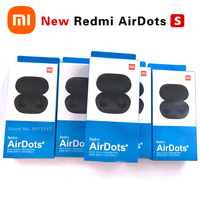 Original Xiaomi Redmi Airdots S 2 Wireless Earphone TWS Bluetooth 5.0 Waterproof Stereo with Microphone Mi Real Stereo Car Link