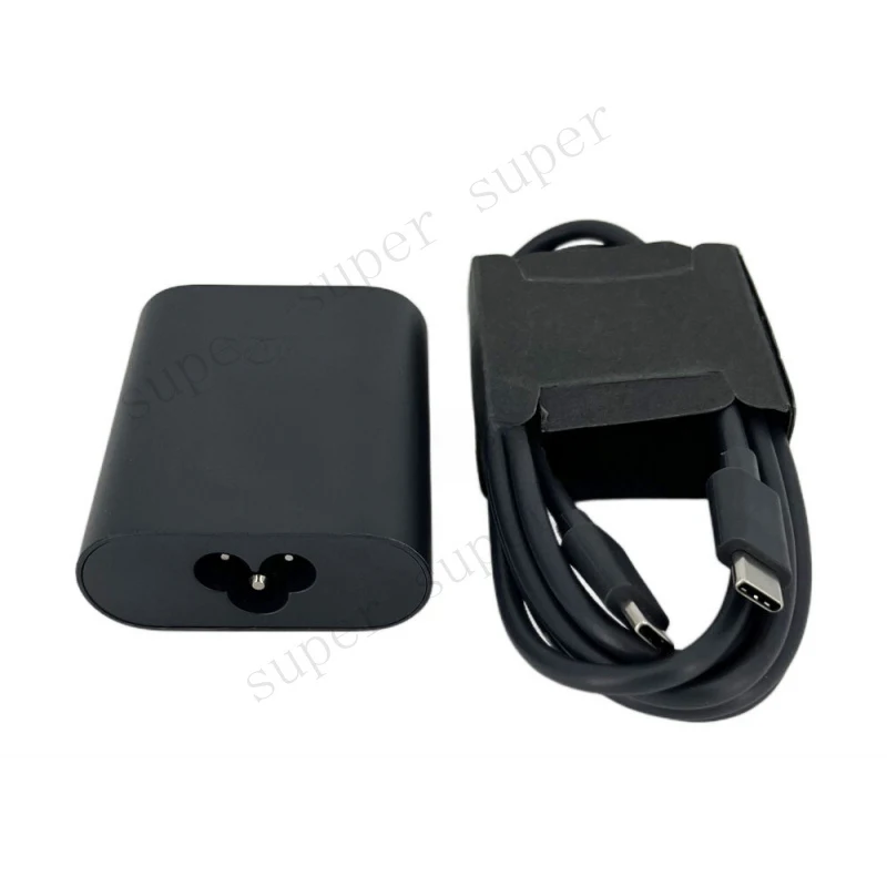 S+   20V 3A 60W USB-C Type-C For Dell GAN Ultra Slim AC Adapter HA60NM200 06FNJG Charger