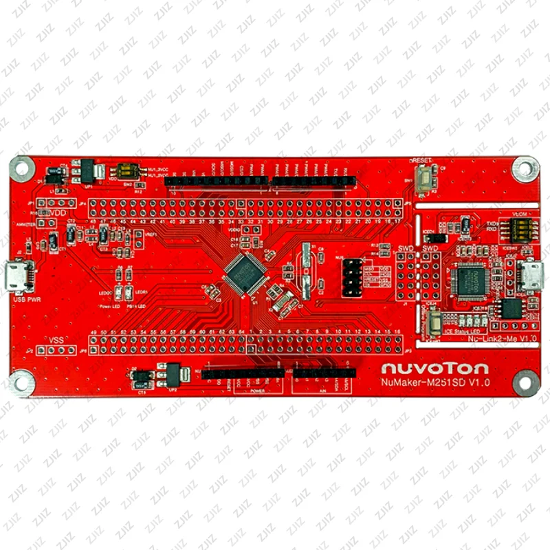 

Плата разработки NuMaker-M251SD Arm Cortex-M23 48 МГц 32 КБ флэш-памяти 4 КБ ОЗУ малой мощности для IoT