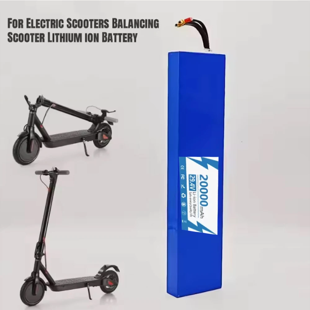 

Original 20Ah 7S2P Li-ion Rechargeable Battery Pack 25.2V for Electric Scooter Battery Replacement Suitable for 29.4V Scooters