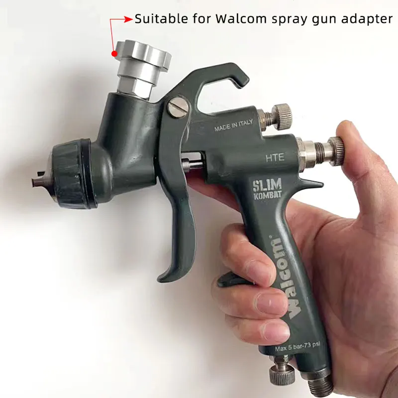 Walcom DRIVING GUN Adapter Disposable Paint Can Accessory Not Clean