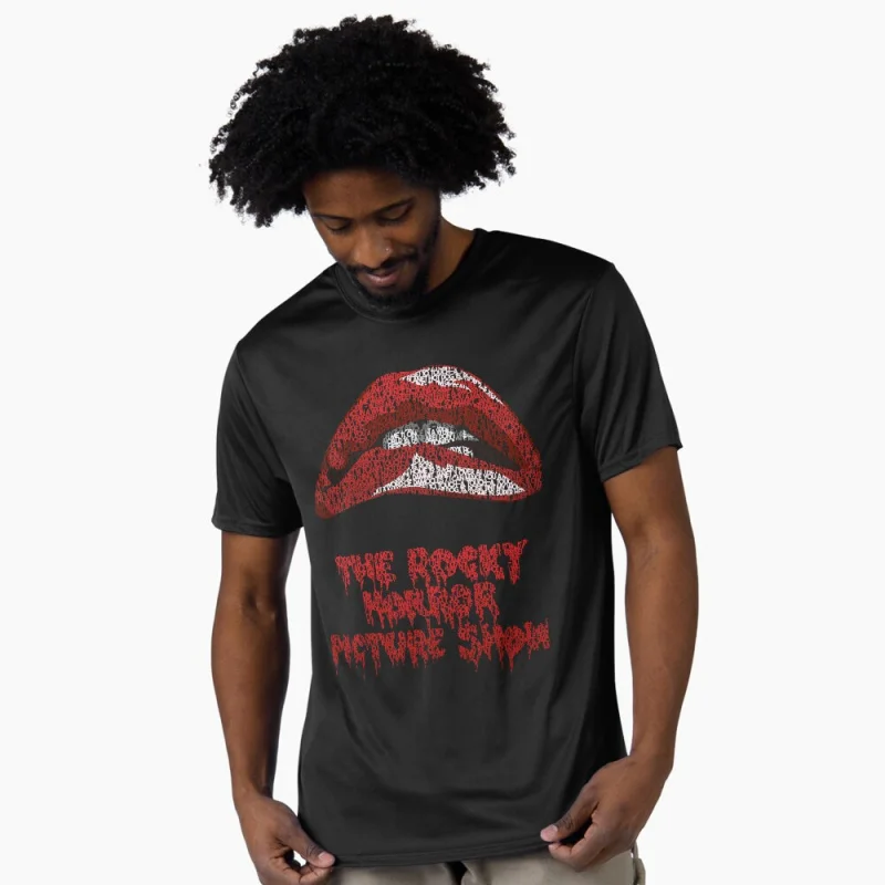 

Gothic Horror Film Rocky horror picture show movie Gift T Shirt 0612 Frank-N-Furter Print Graphic clothes US Size tops S-6XL