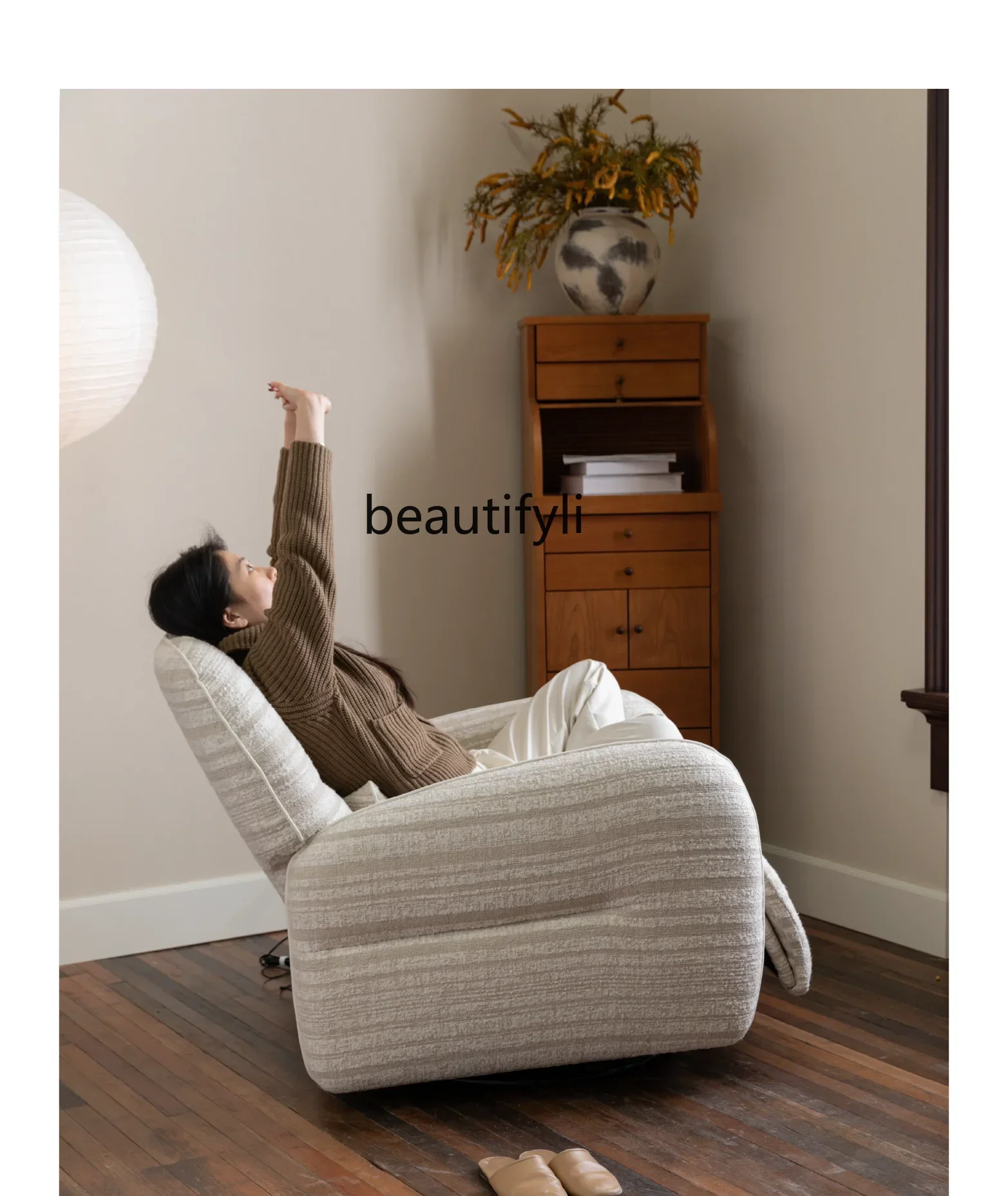 TTT Function Sofa Electric Lazy Sofa Sleeping Rocking Chair Rotating