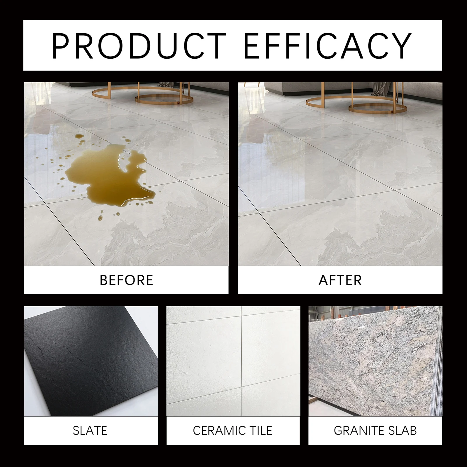 Natural Stone Etch Remover And Polish Effectively Removes Etches And Minor Scratches. Kitchen Countertops