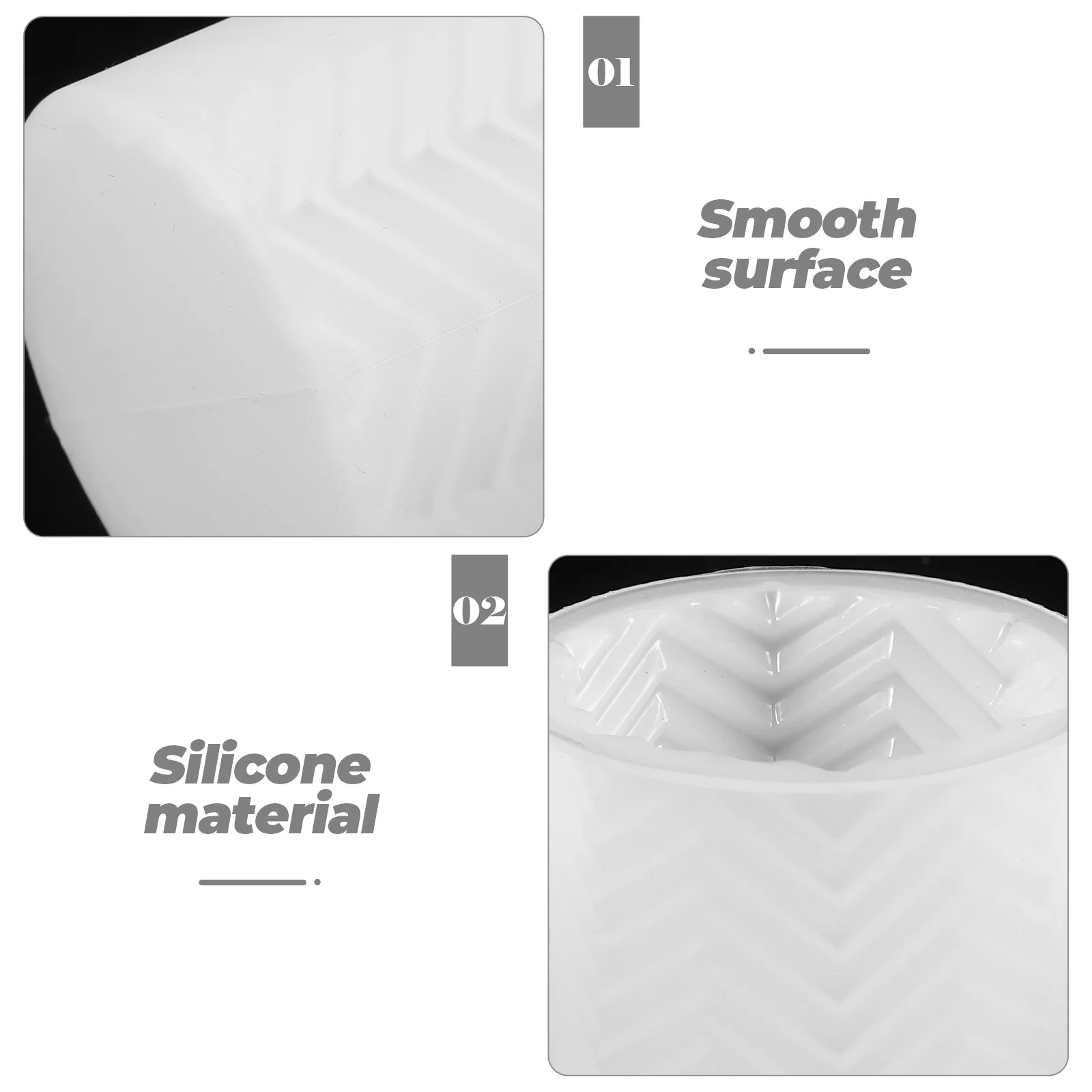 

Silicone Durable Mold Flexible Reusable DIY Mold for Handmade Soap Making Craft Resin Molds Silicone