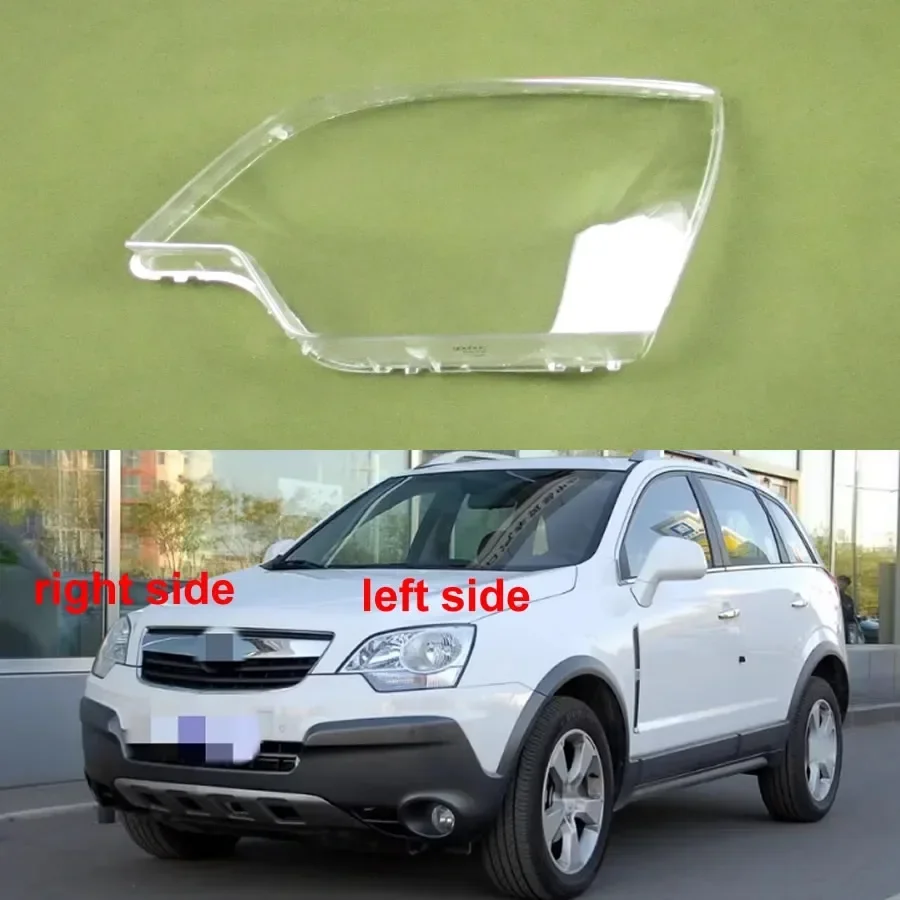 For Opel Antara 2008 2009 2010 2011 2012 2013 Front Headlight Shell Headlamp Transparent Lampshade Cover Lens Plexiglass