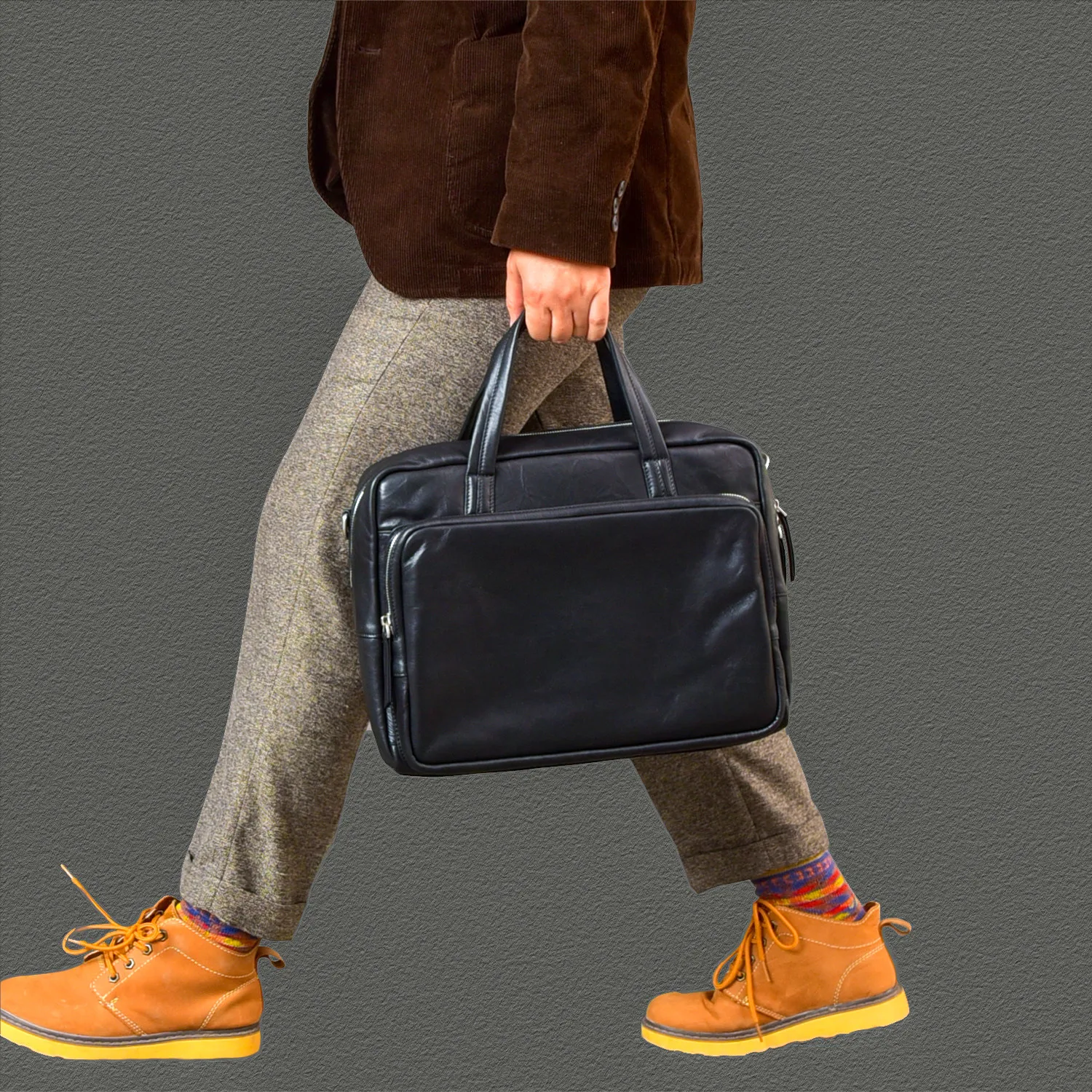 PNDME business simple high quality genuine leather men's black briefcase outdoor travel work luxury soft cow leather handbag