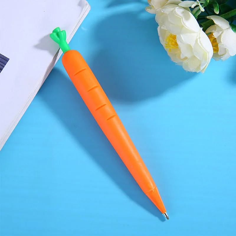 1pcs Creative Vegetables Mechanical Pencil Silica Gel 0.5mm Kawaii Pencils Cute Student Supplies Kids Gift