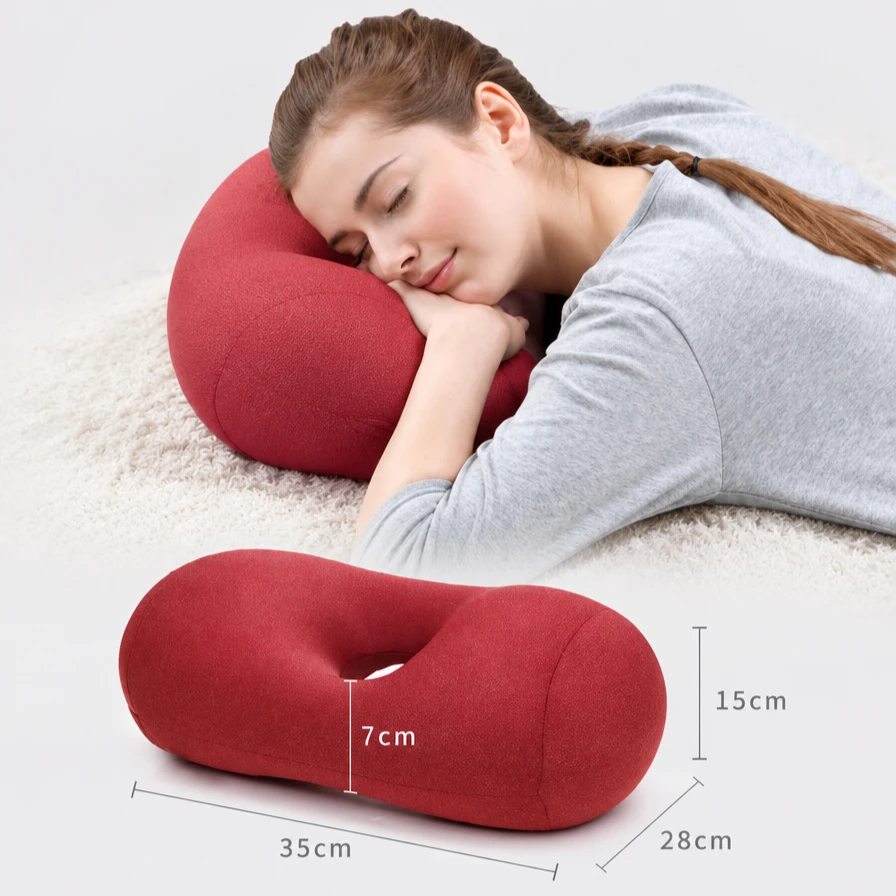 Versatile Soft Nap Pillow Creative Office Snore Pillow Teaching Classroom Rest Pillow Spine Support Cushion Modern Simple Style