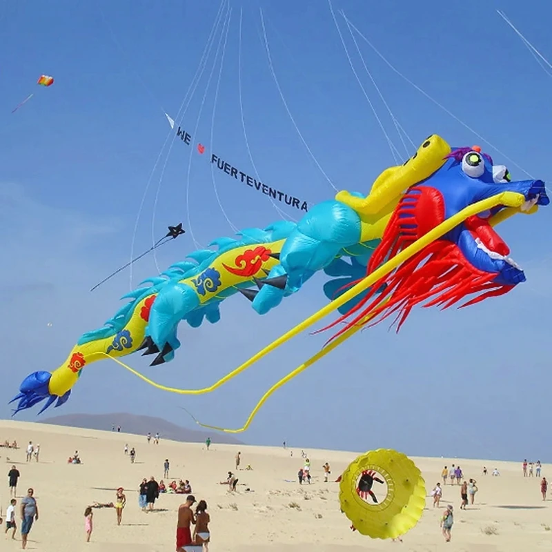15m dragon kite flying for adults kites professional wind kite pendant soft kites traditional kite giant kites fun seat vehicles