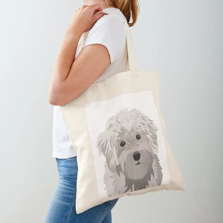 

Havanese puppy Tote Bag shopping bag sacs de shopping Cloth bag tote bags men