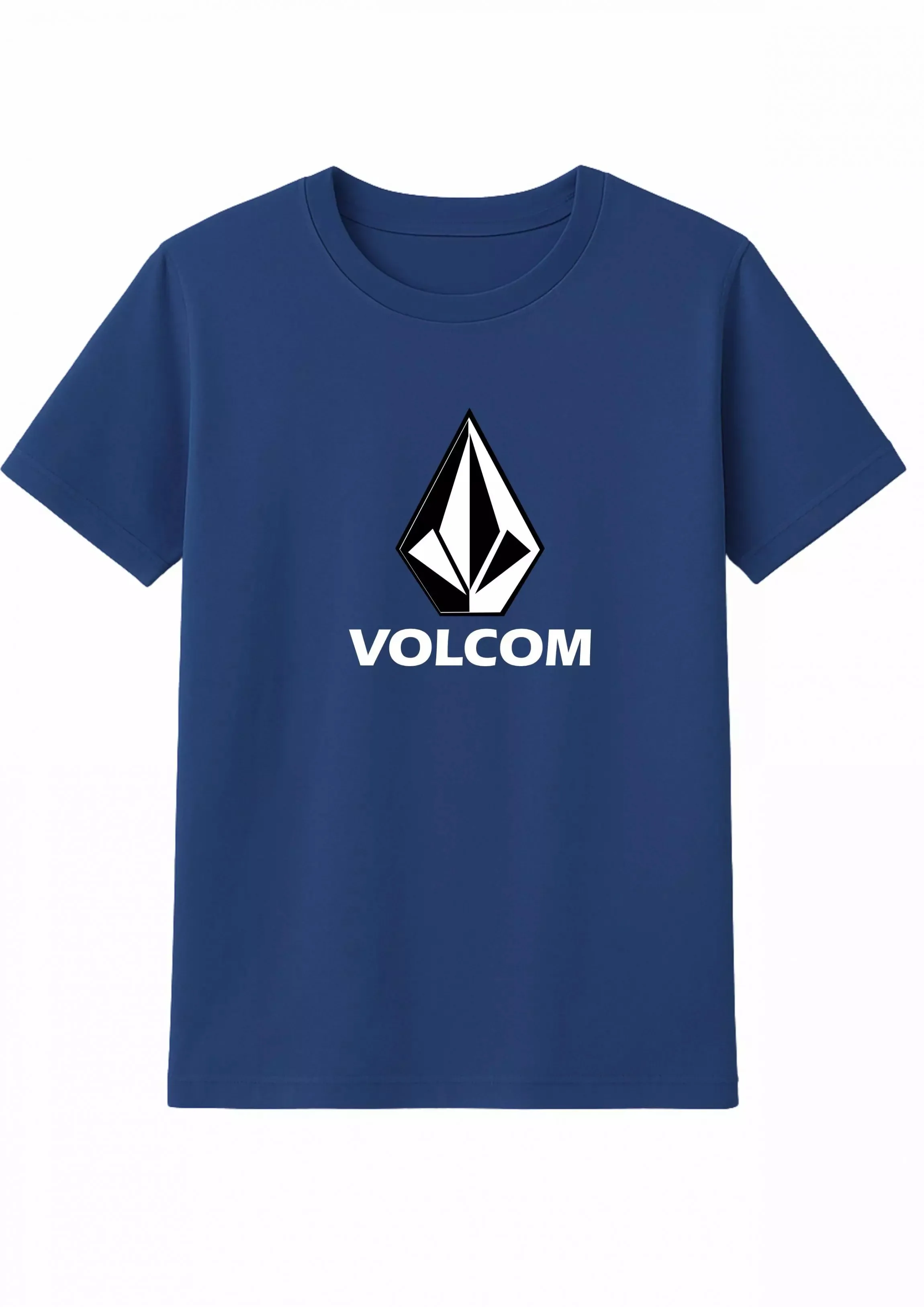 Volcom الجرافيك القطن تي شيرت للجنسين الرجال النساء الصيف ملابس بأكمام قصيرة العلامة التجارية المحملة الفاخرة عادية خمر ريترو القمم