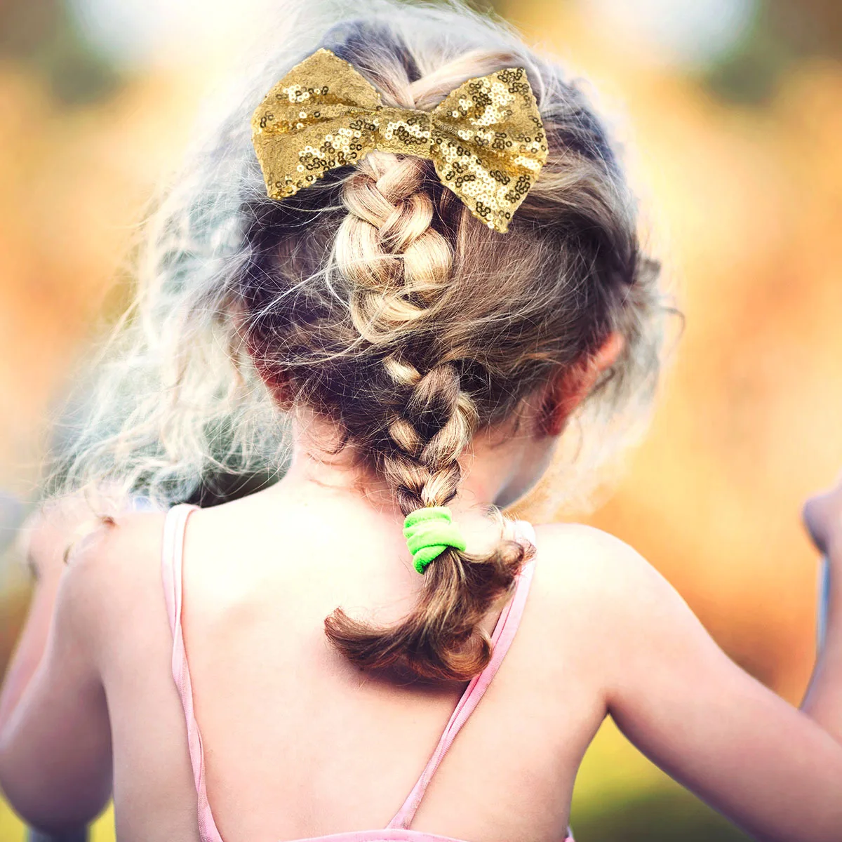 

3Pcs Durable Bowknot Hair Clips Large Sequined Hairpins for Girls Kids Stage Performance Daily Hair Accessories