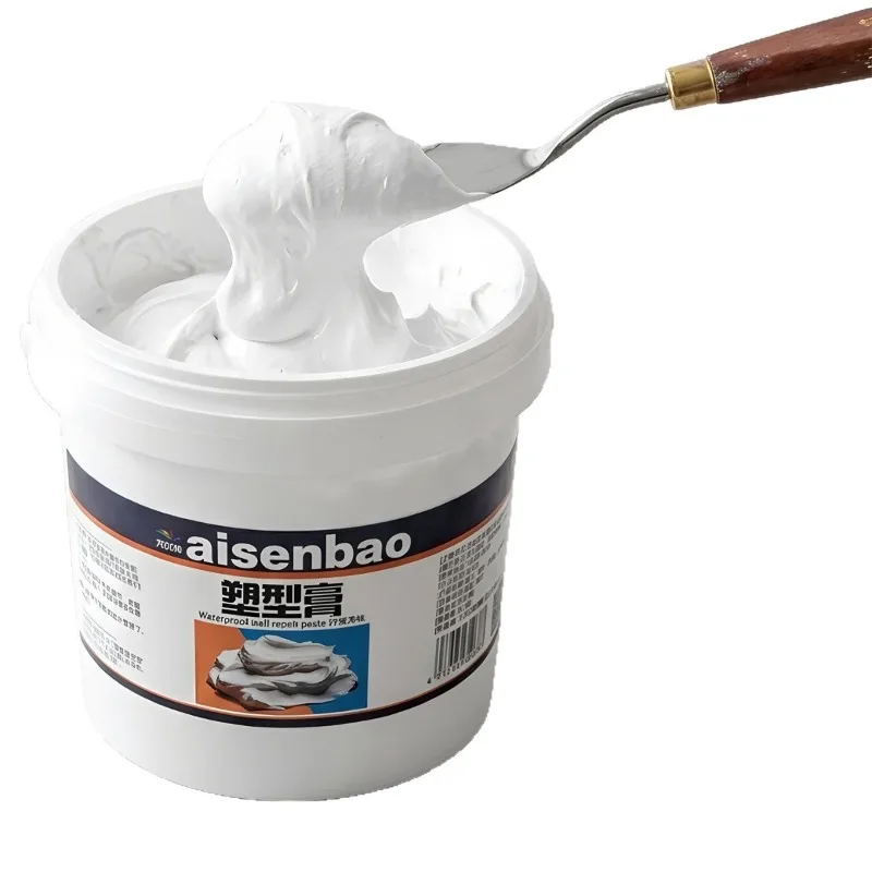 500g Akrylowa Pasta Modelująca Efekt Krackle, Pasta Teksturowująca 3D, Gesso o Gęstej Strukturze, Baza do Farb Olejnych, Materiały Plastyczne dla Artystów na Płótno — zdjęcie produktu 6