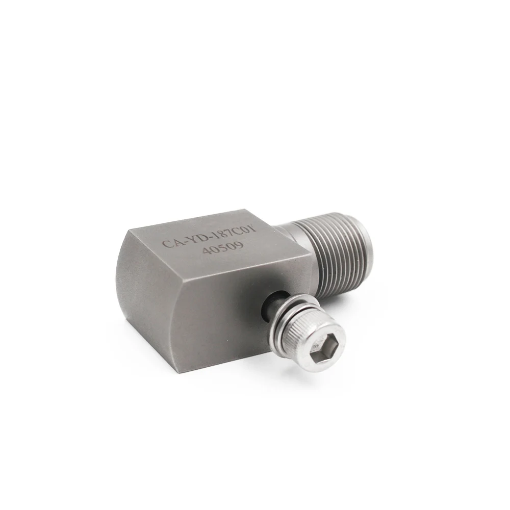 IEPE piezoelectric accelerometer  tilt angle transducer side output vibration sensor used for  rotating machinery   ing