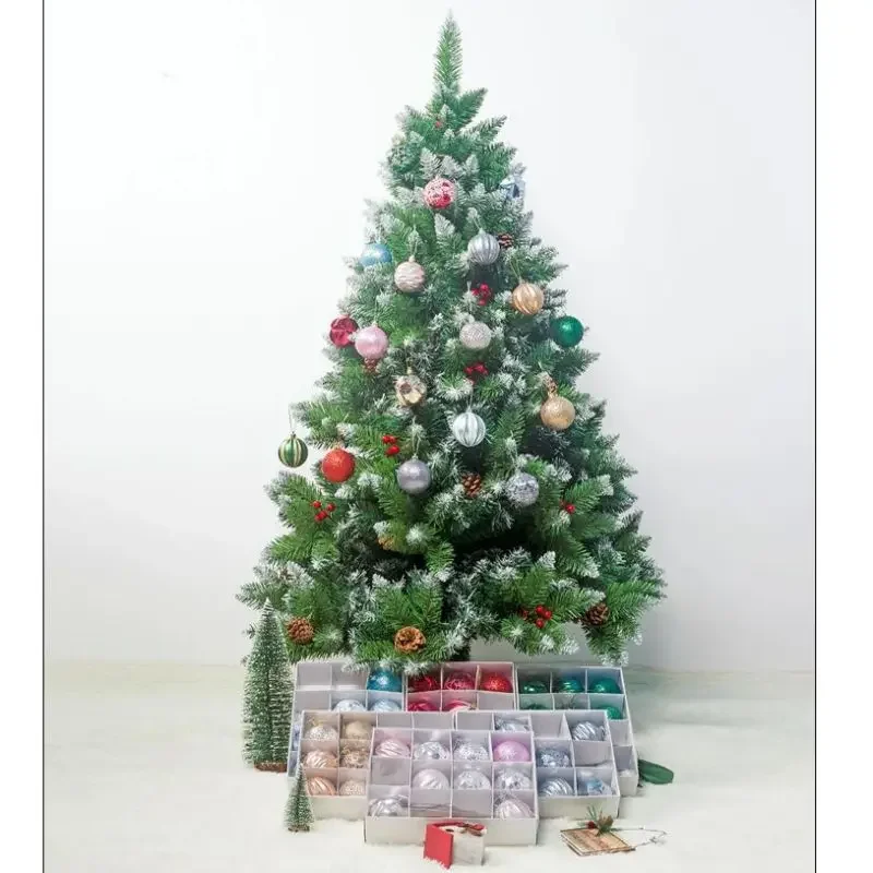 

12Pcs Christmas Balls Set Christmas Tree Decoration 2024 New Year Decor