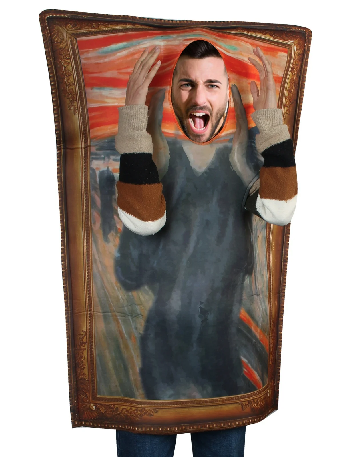 2025 Nieuwe Halloween Par Prestatiekostuum Fun Prank Muurschilderingen Kleding Campus Evenement Stage Performance Pak Dames Faion