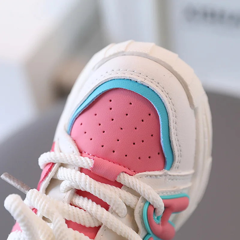 Primavera autunno ragazzi scarpe sportive Mesh traspirante bambini scarpe Casual Sneakers bambina