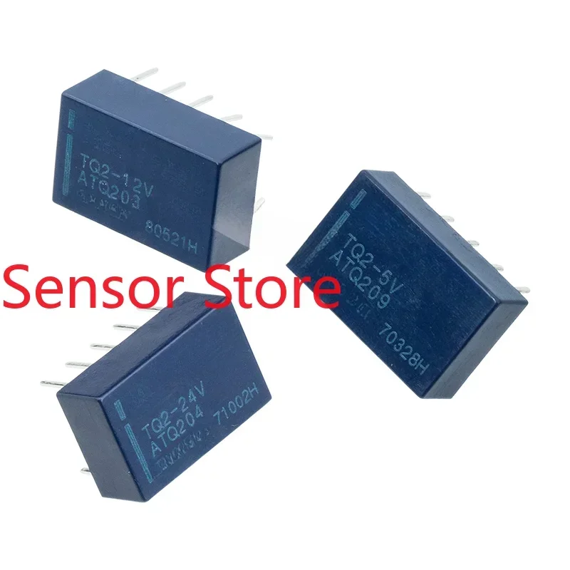 5PCS Relay 105 112 124 TQ2 TX2-5V 12V 24V ATQ 209 ATX