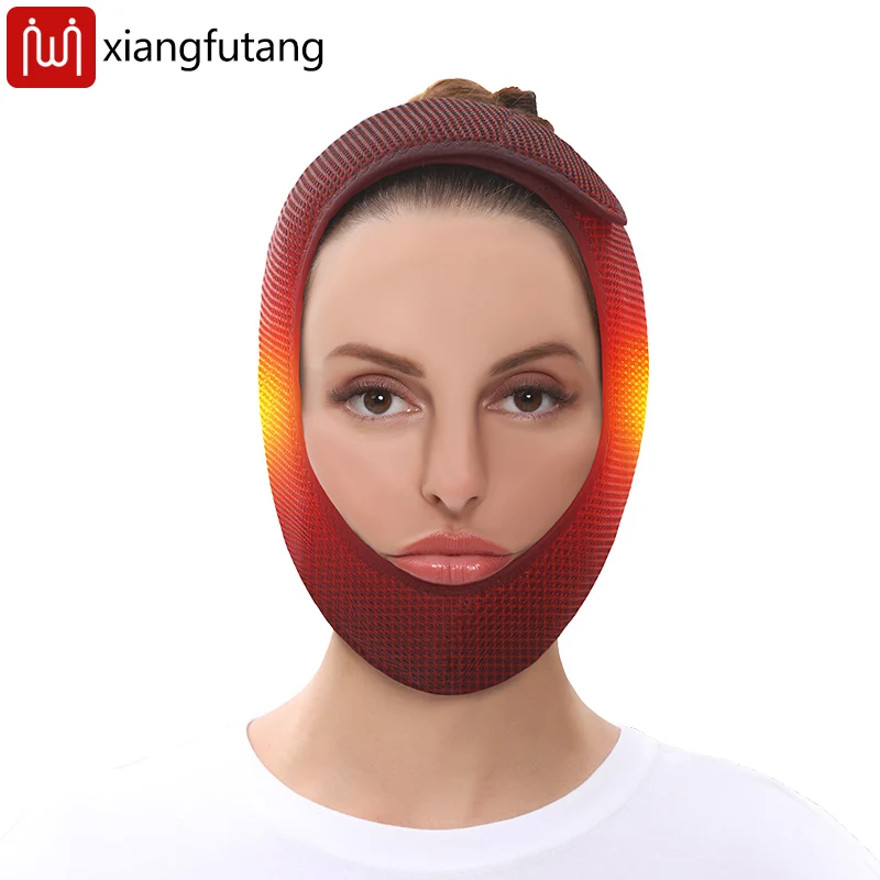 

Heating Facial Wrap - 3-Gear Heat &Timer, Relieves Wisdom Tooth Pain/Swelling, Migraines, TMJ, Aids Dull Skin & Facial Sagging