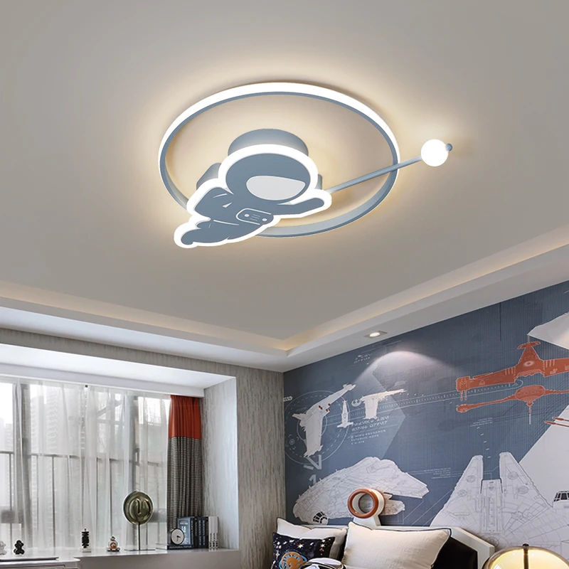 

Modern LED Ceiling Light Creative Design astronaut Kids Ceiling Lamp Hallway Balcony Aisle Office Decor Indoor lighting fixtures