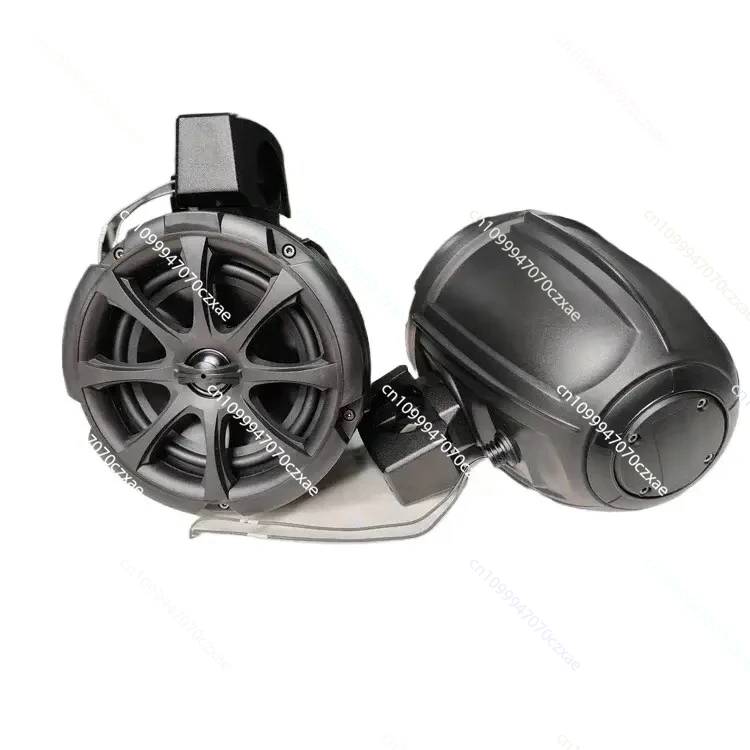 

1pcs 6.5 Inch HiFi Waterproof Stereo Audio Marine Speaker 100W IP-X6 Plastic Passive Outdoor for Boat